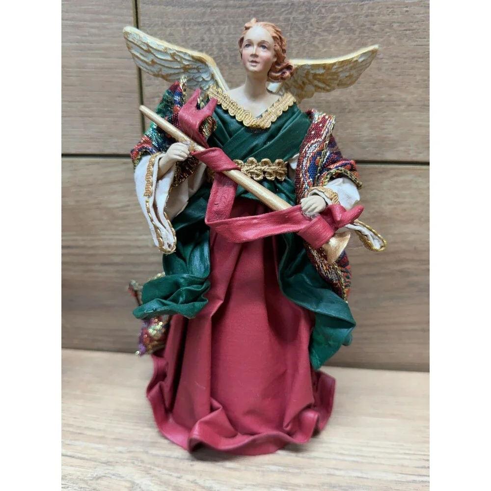 Fabric Mache Christmas Angels 8
